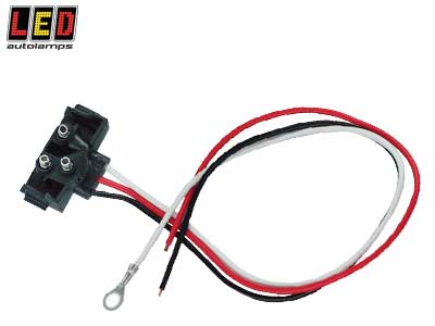 PISTOKE, 3-NAPAINEN - LED-takavalotarvikkeet - 1614-53102 - 1