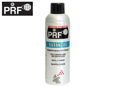 PRF TÄYTTÖKAASU KAASUPISTOOLEILLE BUTANGAS 405 ML - Kaasupistoolitarvikkeet - 1780-100712 - 1