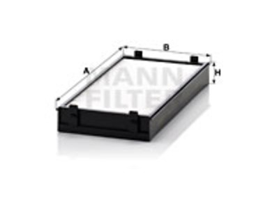 RAITISILMASUODATIN MANN, BMW - Raitisilmasuodattimet - 1482-CU2941-2 - 1