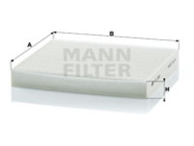 RAITISILMASUODATIN MANN, HYUNDAI - Raitisilmasuodattimet - 1482-CU2362 - 1