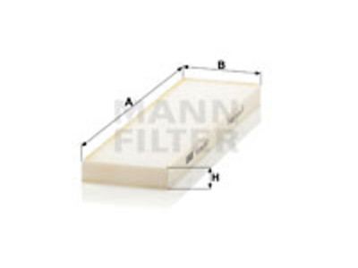 RAITISILMASUODATIN MANN, HYUNDAI - Raitisilmasuodattimet - 1482-CU29002-2 - 1