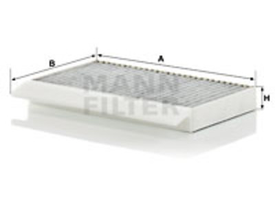 RAITISILMASUODATIN MANN, MB - Raitisilmasuodattimet - 1482-CUK27021-2 - 1