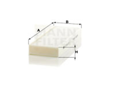 RAITISILMASUODATIN MANN, PSA - Raitisilmasuodattimet - 1482-CU26014-2 - 1