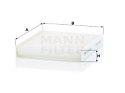 RAITISILMASUODATIN MANN, TOYOTA - Raitisilmasuodattimet - 1482-CU22032 - 1