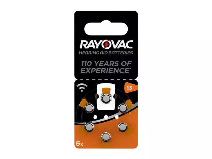 RAYOVAC 13 KUULOKOJEPARISTO 6 KPL - Erikoisparistot - 1811-8774102 - 2