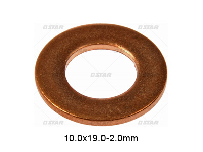 SUUTTIMEN POHJATIIVISTE 10X19X2,0MM - O-renkaat, stefat, tiivisteet - 52322 - 1