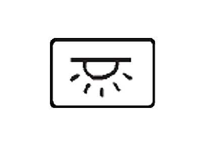 SYMBOLI SISÄVALO VOLVO # - Katkaisijat, merkkikohtaiset - 1052-3532 - 1