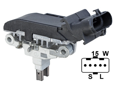 SÄÄDIN 24V MAN 1197 311 558 - Lataus-säädin - 2001-234522 - 1