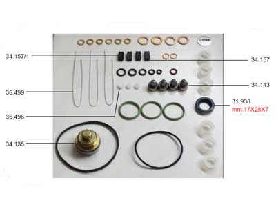TIIVISTESARJA ZEXEL - Tiiviste ja korjaussarjat - 31487-2 - 1