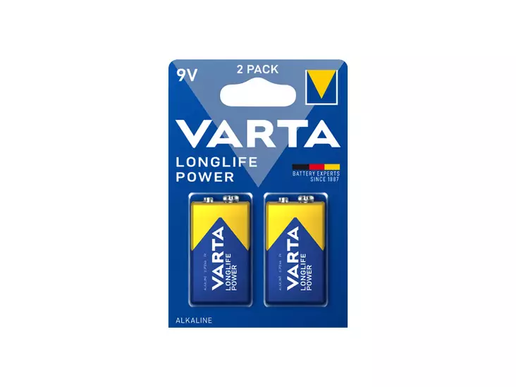 VARTA LONGLIFE POWER 9V PARISTO 2KPL - 9V paristot - 1811-8740372 - 2