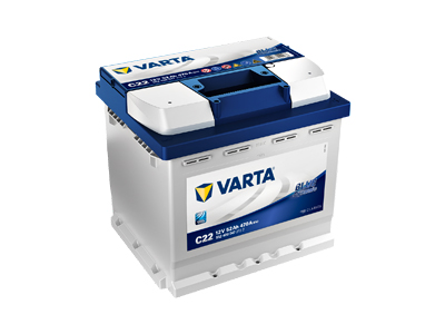 Varta C22 Blue Dynamic käynnistysakku 12V 52Ah 470A -/+ - VARTA käynnistysakut - 1810-C22 - 1