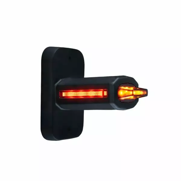 Strands Freedom Light Guide Short kumivarsi äärivalo - Oikea 12-24V - Kumivarsi äärivalot - 1605-900022 - 1