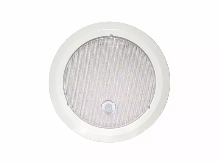 LED-SISÄVALO LIIKETUNNISTIMELLA 12/24V HALK. 160,2MM - LED-sisävalot - pyöreät - 1800-8242 - 1