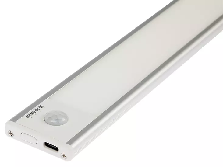 Autoline Led-sisävalo 40cm - Ladattava / Liiketunnistin - LED-sisävalot, suorakaide - 1800-8302 - 1