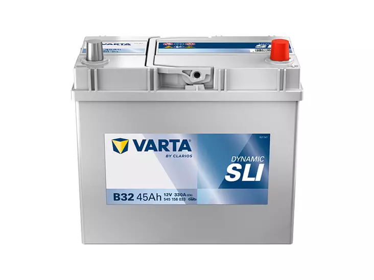 Varta B32 Dynamic SLI 12V 45Ah 330A Käynnistysakku -/+ - Varta käynnistysakut - 1820-B32 - 1