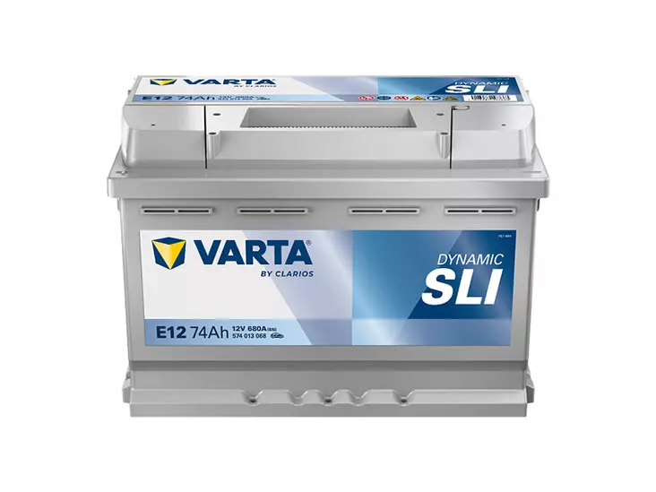 VARTA DYNAMIC SLI 74AH 680A 278X175X190MM +/- - VARTA käynnistysakut - 1820-E12 - 1