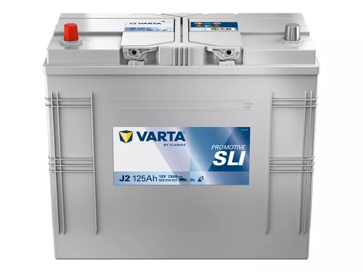 VARTA PROMOTIVE SLI 125AH 720A 345X172X285MM +/- - VARTA hyötyajoneuvojen akut - 1820-J2 - 1