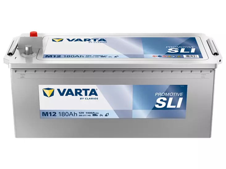 VARTA PROMOTIVE SLI 180AH 1400A 513X223X223MM +/- - VARTA hyötyajoneuvojen akut - 1820-M12 - 1
