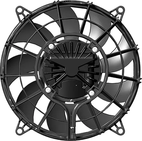 SPAL VA224 hiiletön vapaatuuletin - 24V / Imevä / Ø225mm - Imevät vapaatuulettimet 24V - 9000-30107522 - 1