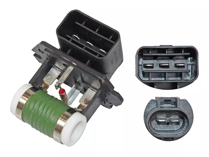 Vapaatuulettimen vastus 12v 2+3-nap - Hyundai/Kia (25385-F2000) - Vapaatuulettimet ja vastukset merkkihaku - 9022-19752 - 1
