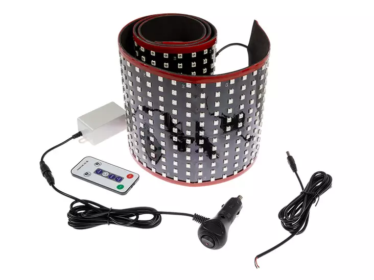 Devils Eyes efekti led-silmät 80+80cm - LED-valonauhat - 1609-60652 - 1