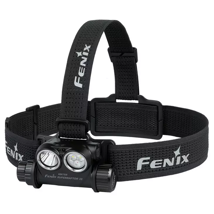 Fenix HM75R Superraptor 3S Otsavalo - 1800LM / USB-C / 18650 / 4000mAh - Otsalamput - 912282 - 1