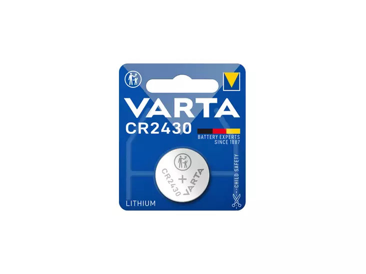 VARTA LITHIUM CR2430 NAPPIPARISTO 1KPL - Erikoisparistot - 1811-8741812 - 2