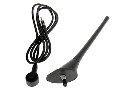 AUTOANTENNI KATOLLE 18CM KAAP.1,4M - Autosoittimet ja kaiuttimet - 1705-00703 - 1