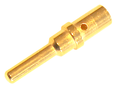 Deutsch DTP liitin kultapinnoite 1kpl 2-3mm2 (uros) - Liitinrasia Deutsch - 1605-N8K023 - 1