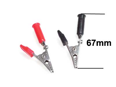 HAUENLEUKA 67MM PUN/MUSTA - Kaapelipuristimet ja hauenleuat - 1000-0033 - 1