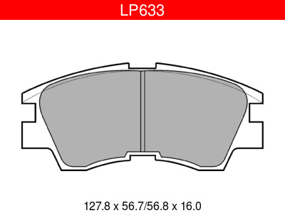 JARRUPALASARJA DELPHI ETU, MITSUBISHI - Jarrupalasarjat - LP633 - 1