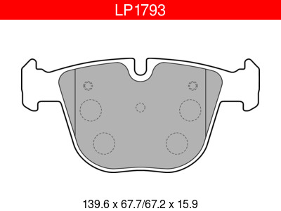 JARRUPALASARJA DELPHI TAKA, BMW - Jarrupalasarjat - LP1793 - 1