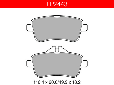 JARRUPALASARJA DELPHI TAKA MERCEDES, VW AMAROK - Jarrupalasarjat - LP2443 - 1