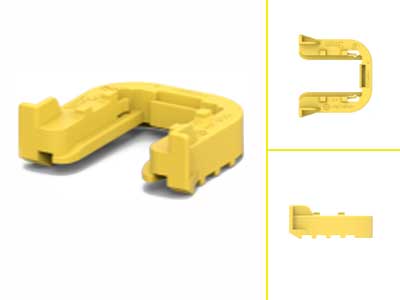 KIINNIKE HDSCS GROUP D LAIPALLISIIN, 3MM PANEELIIN - HDSCS-tarvikkeet - 1090-01443 - 1