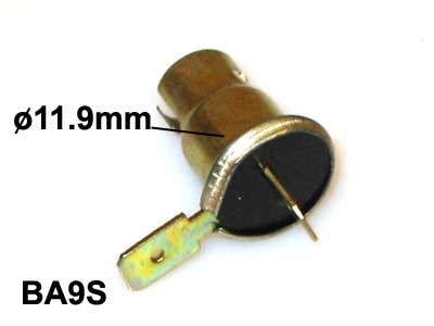 LAMPUNKANTA BA9S 2-LAATTA - Polttimon metallikannat - 1605-1513 - 1