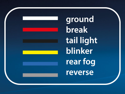 LED-TAKAVALO VASEN 12-24V 235X110X32 - LED-Perävaunuvalaisimet - 1606-40003 - 2