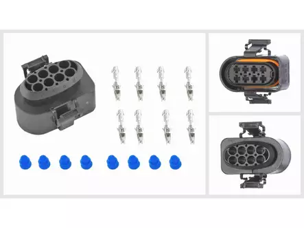 LIITINSARJA, EBERSPACHER, THERMO PRO 90/50, HYDRONIC, 8-PIN, 1 K - Pistokkeet, rasiat 8-nap. - 1571-60363 - 1