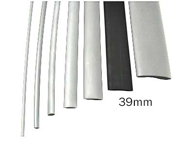 Liimakutistesukka 1,22m 39mm musta - Kutistesukat - 02473013 - 2