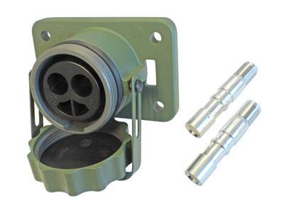 NATO-RASIA ISO 2-NAPAINEN 35-50MM2 KAAPELILLE - Nato pistokkeet ja rasiat - 1802-9413 - 1