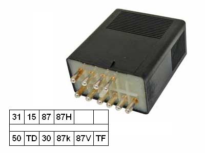 RUISKURELE MB 10-NAP.W124 - PA-järjestelmän releet - 1100-0473 - 1