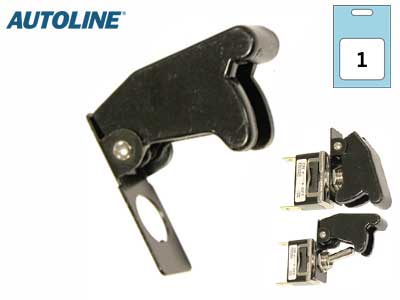 SUOJUS MET.VIPUKATKAISIJOILLE MUSTA - Tarvikkeet vipukytkimille - 1569-20113 - 1