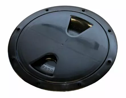 TARKISTUSLUUKKU 8" MUSTA - Muut venetarvikkeet - 9512066113 - 2