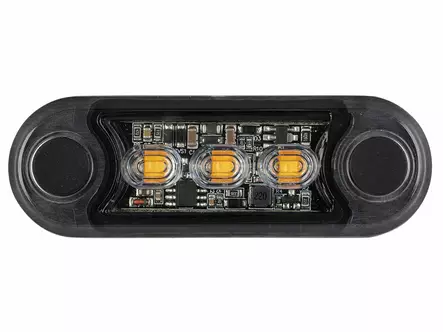 Optibeam Dark Phantom Mini led-tasovilkku 12-24V - Keltainen - LED-tasovilkku - 1608-3223 - 2