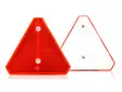 HEIJASTINKOLMIO PIENI PERÄVAUNUUN 140X5X125MM - Ajoneuvoheijastimet ja kilvet - 1606-18123 - 1