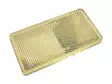 HEIJASTIN KIRKAS SUORAKAIDE 55X105MM TARRAKIINNITYS - Ajoneuvoheijastimet ja kilvet - 1608-4103 - 1