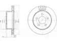 JARRULEVY DELPHI, 2 KPL / PKT, ETU, JEEP - Jarrulevyt - BG4103 - 1