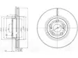 JARRULEVY DELPHI, 2 KPL / PKT, ETU, TOYOTA AVENSIS - Jarrulevyt - BG3913 - 1