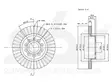 JARRULEVY SBS, 2 KPL/PKT, ETU, AUDI, SEAT, SKODA, VW - Jarrulevyt - 88-1033 - 3