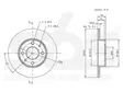 JARRULEVY SBS, 2 KPL/PKT, TAKA, ALFA,FIAT,FORD - Jarrulevyt - 88-1143 - 3