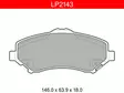 JARRUPALASARJA DELPHI ETU, CHRYSLER, DODGE, JEEP - Jarrupalasarjat - LP2143 - 1